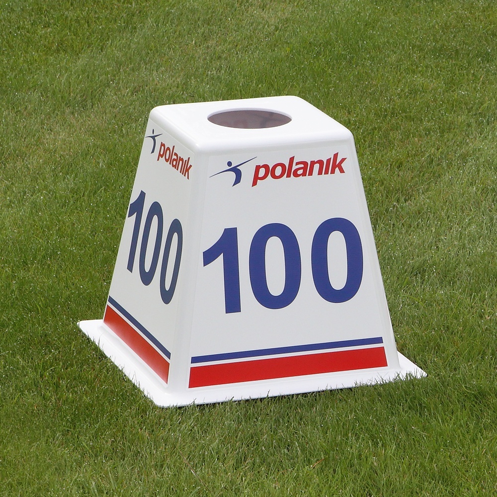 Značka na vymedzenie vzdialenosti – štvorcový profil, výška 30 cm – DM2-30