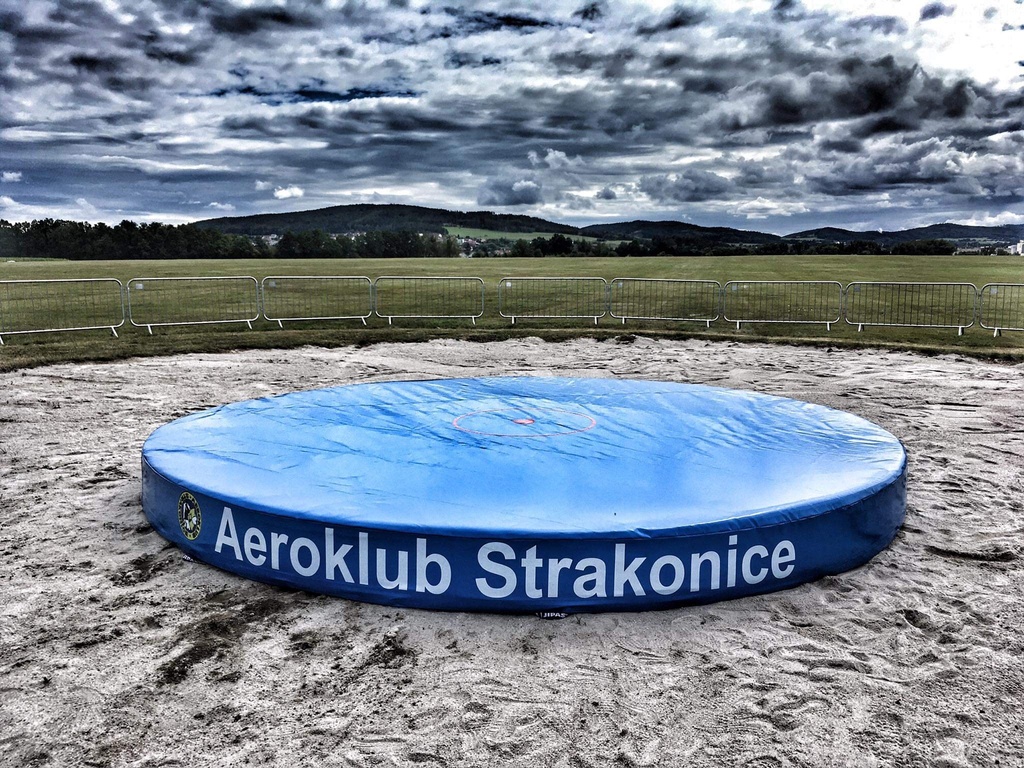 Presný pristávací kruh, priemer 5 m, výška 30 cm