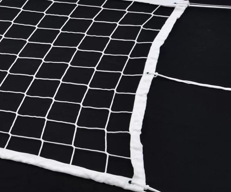 Tréningová sieť biela 9,5 x 1 m – s anténkami