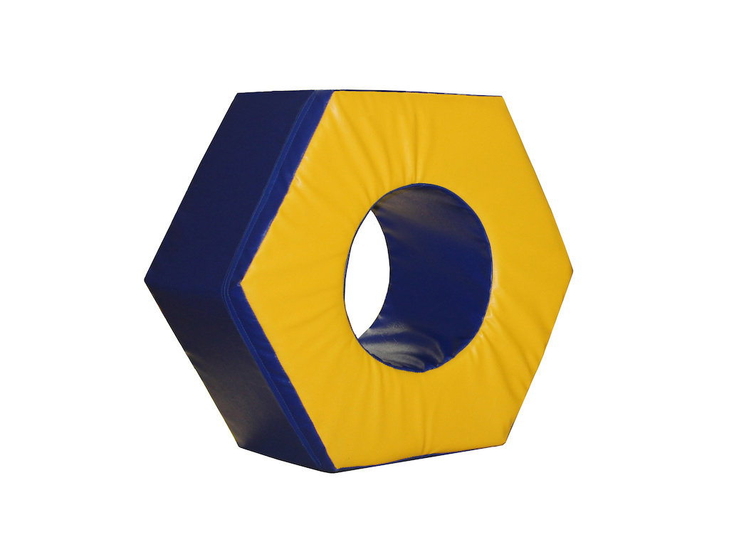 Detská stavebnica: Šesťuholník 60 × 30 cm
