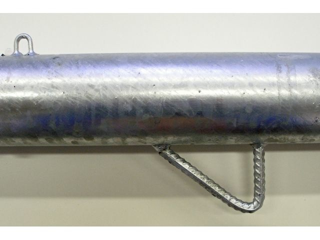 Volejbalové sloupky ANTIVANDAL (ZN), prům.102 mm vč. objímek, bez zemních pouzder