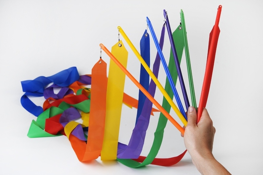 Gymnastická stuha cvičná – 4 m