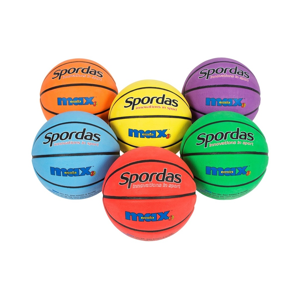 Basketbalové lopty – veľkosť 5, sada 6 ks