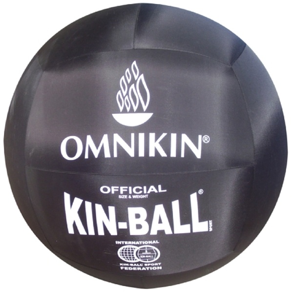 Oficiálna lopta KIN-BALL® čierno-zlatá, priemer 1,22 m, hmotnosť 1 kg