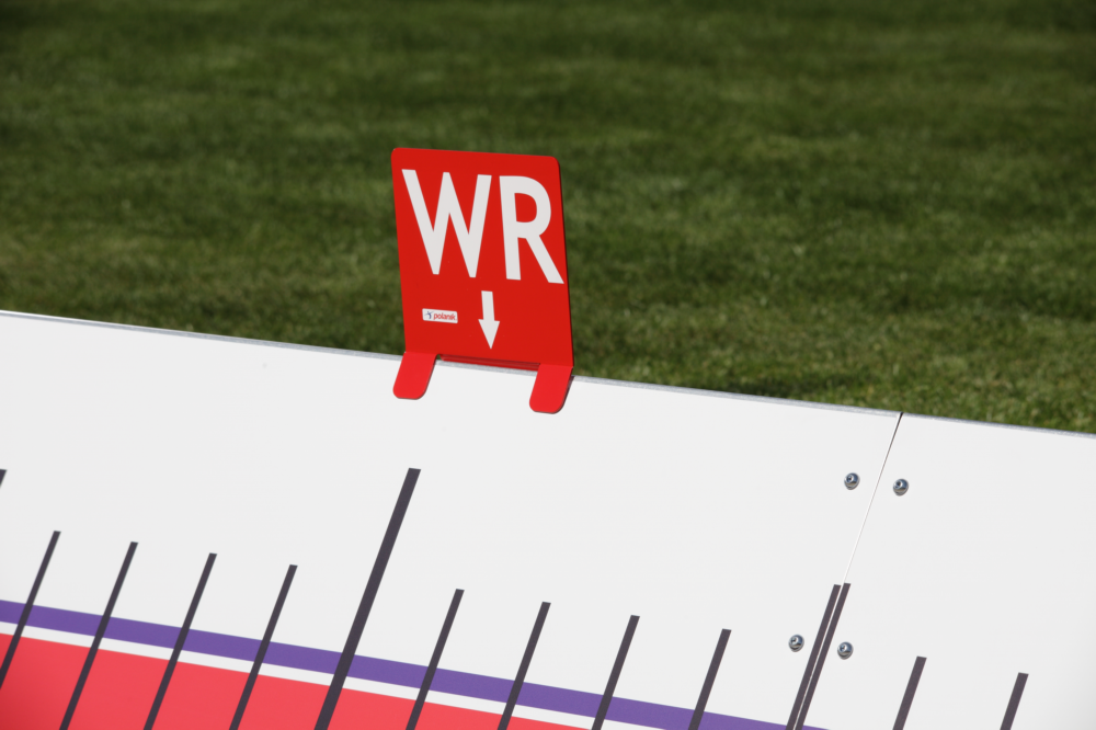 Svetový rekord pre hliníkový ukazovateľ vzdialenosti WR17-S283