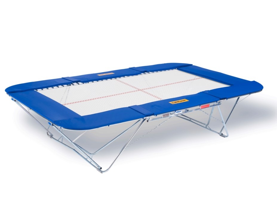 Tréningová trampolína Master 45x45, 32 mm vrátane zdvíhacieho vozíka na kolieskach