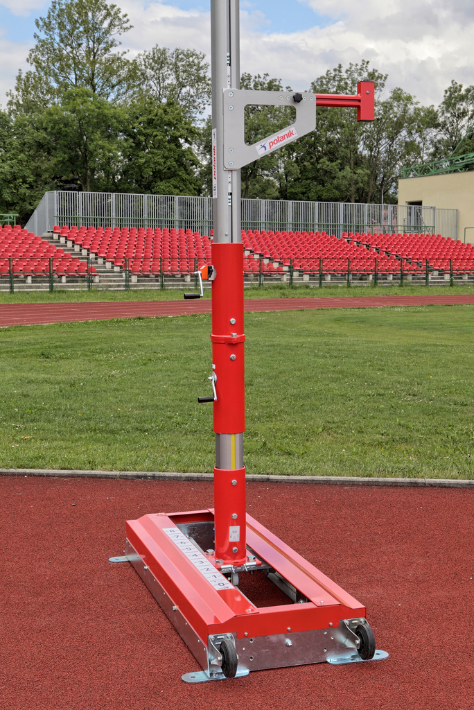 Stojany pro skok o tyči soutěžní skládací - elektronický odečet, certifikace IAAF E-15-0843 STT15-65F