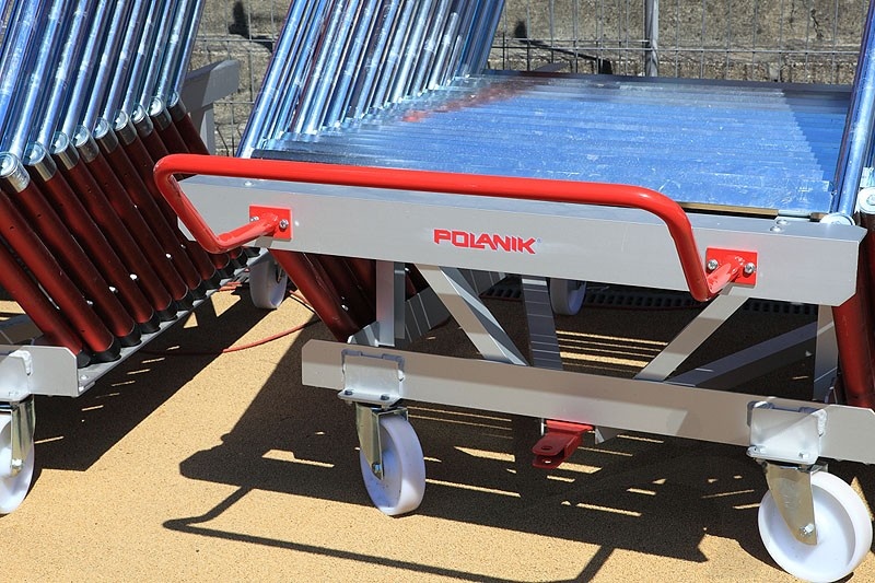 Vozík na 30-40 kusov prekážok - mobilný HC-34