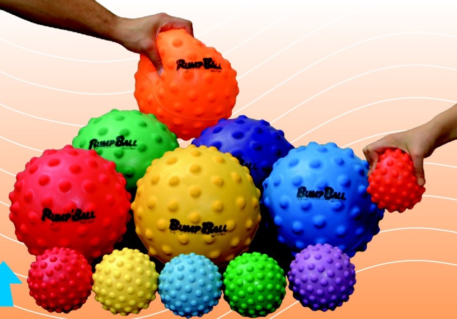 Slomo Bump Balls - priemer 10 cm, hmotnosť 80 g, sada 6 ks