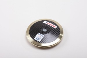 Disk soutěžní karbonový - hmotnost 1 kg, certifikace WA(IAAF) I-14-0676 CCD14-1