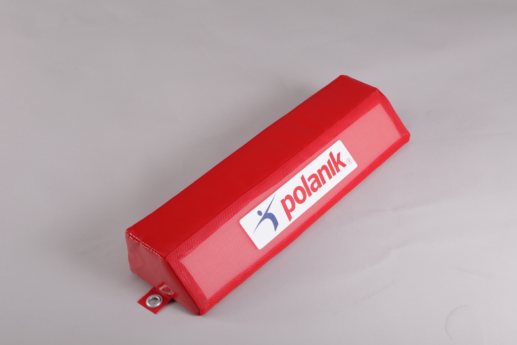 PVC penová podložka, farba červená - rozmery 0,65 x 0,1 x 0,1/0,18 mBE01-65