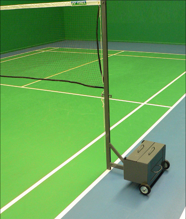 Badmintonové stojany so závažiami