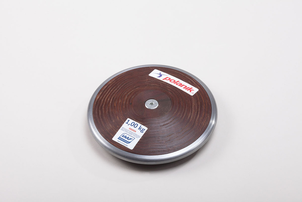 Súťažný preglejkový kotúč - hmotnosť 1 kg, certifikát WA I-11-0492 HPD11-1