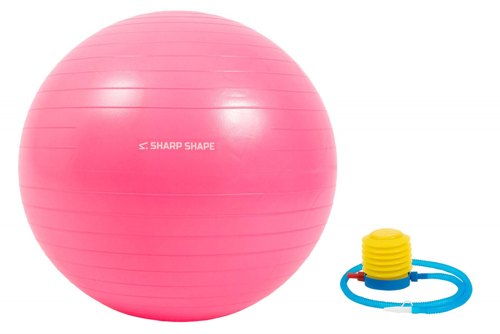 Gymnastický míč - průměr 55 cm, barva růžová