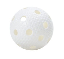 Florbalový míček SPRINT - barva  bílá