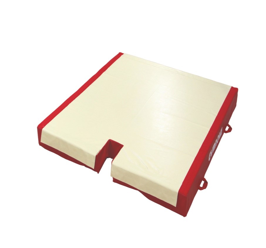 Dopadová plocha 200 x 200 x 20 cm - pre nosník s výrezmi