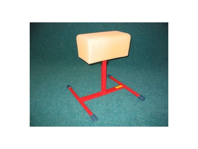 Gymnastická koza s nastaviteľnou výškou 65-75 cm, umelá koža
