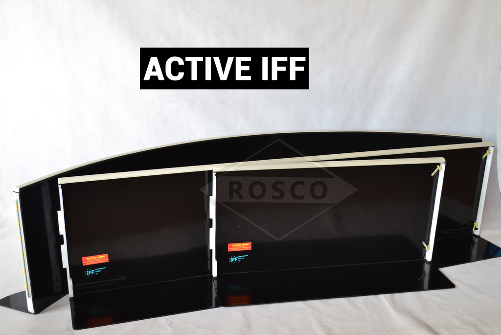 Certifikované florbalové mantinely ACTIVE - 36m x 18m - barva černá