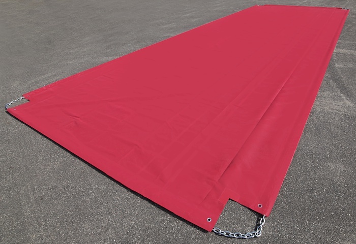 Ochranná sieť z PVC pre skok do diaľky a trojskok, cena za 1m2 MPP14-001
