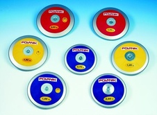 Disk plastový - hmotnost 1,5kg, IAAF Certif.- CPD11-1,5 (PD-150)