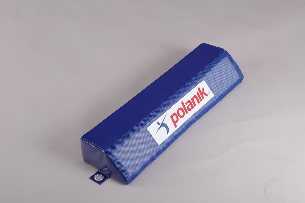 PVC penová podložka, farba modrá - rozmery 0,65 x 0,1 x 0,1/0,18 mBE02-65