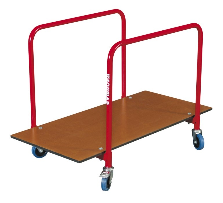 Transportní vozík pro gymnastickou podlahu