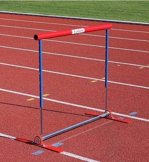 Skladacia tréningová zábrana s pružinou - 68-106 cm PP-180