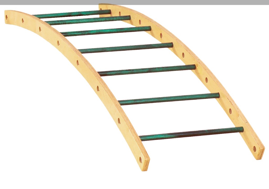 Educ' Gym - Veľký ohnutý rebrík 190x55cm