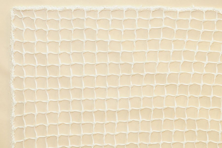 Záves na hokejovú bránku s rozmermi 1,8 x 1,2 m, biely PP 3 mm