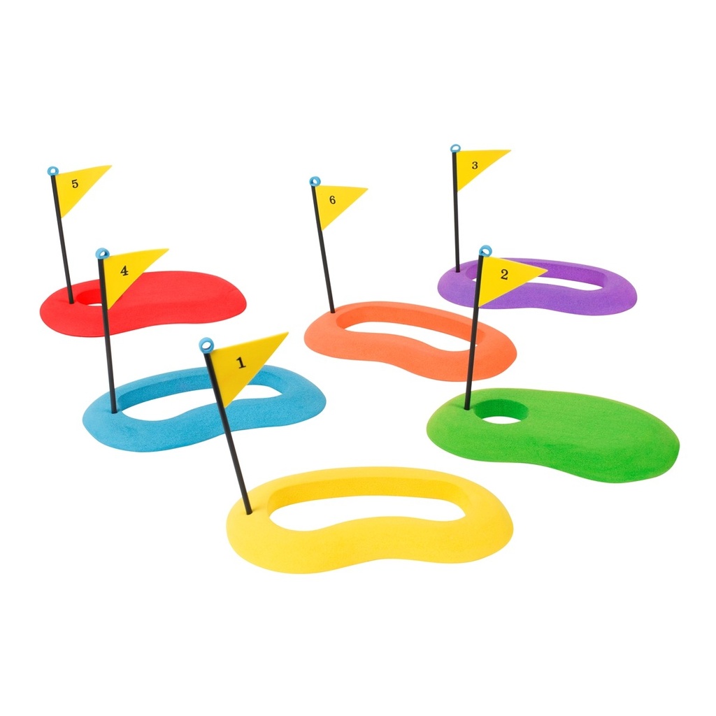 Sada 6 golfových terčov