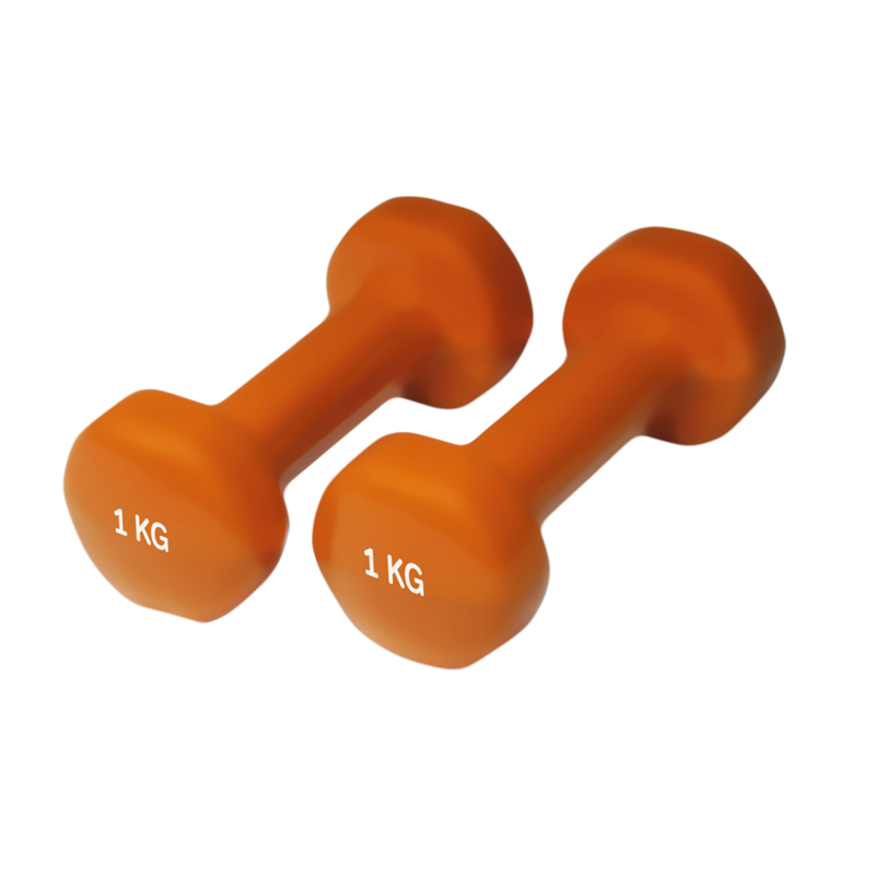 Činky z neoprénu - hmotnosť 1 kg