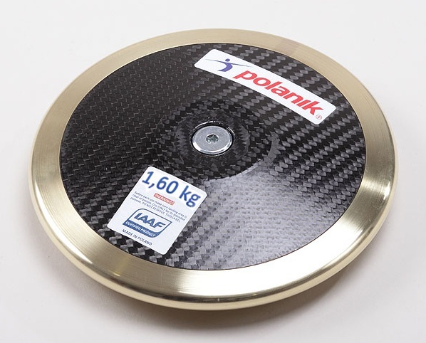 Uhlíkový súťažný disk - hmotnosť 1,6 kg CCD14-1,6