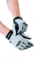 Florbalové brankářské rukavice GRAPHITE - velikost S/M