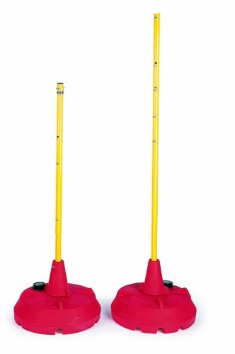Veľká červená základňa - tyč 150 - 244 cm