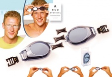Plavecké brýle dioptrické - SET