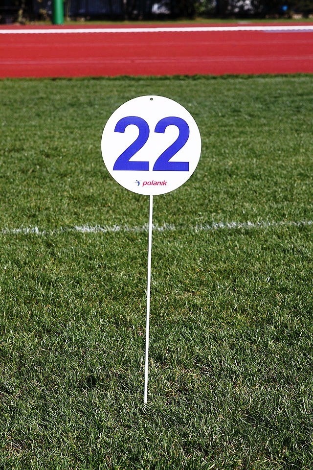 Kovový ukazovateľ vzdialenosti - výška 70 cm, uzemniteľný DM70-S0321