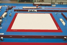Gymnastický koberec - 14 x 14 m