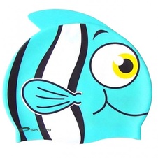 Plavecká čepice dětská RYBKA - barva světle modrá