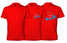 Tričko sportovní - barva červená