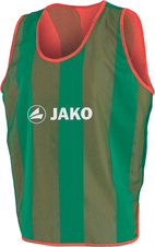 Rozlišovací dres oboustranný junior -barva oranžová/zelená