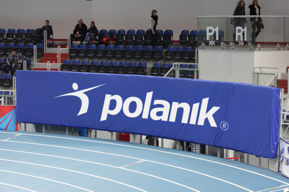 Zastavovacia podložka pre bežeckú dráhu - rozmery 6 x 2 x 0,3 m SM-6x2