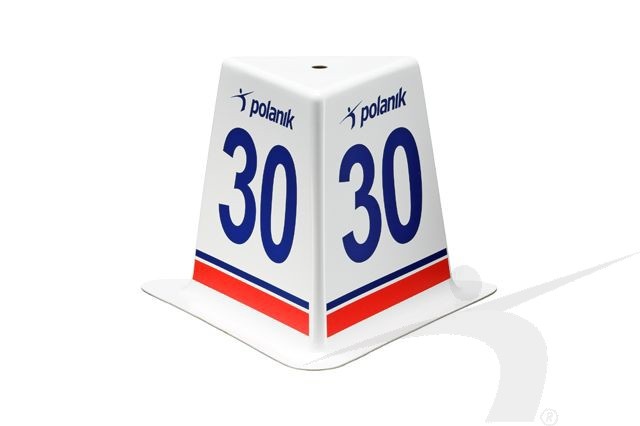 Značky na vymedzenie vzdialenosti – sada 26 kusov, 5 m DM-35/26