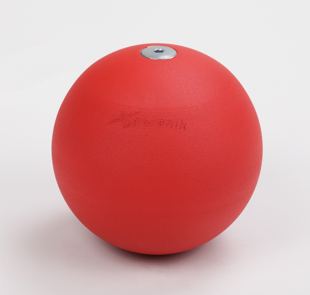Oceľová tréningová lopta - hmotnosť 1,5 kg, priemer 84 mm PK-1,5
