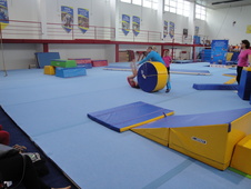 Gymnastický tréninkový válec s výřezem -  průměr 90cm, šíře 40cm