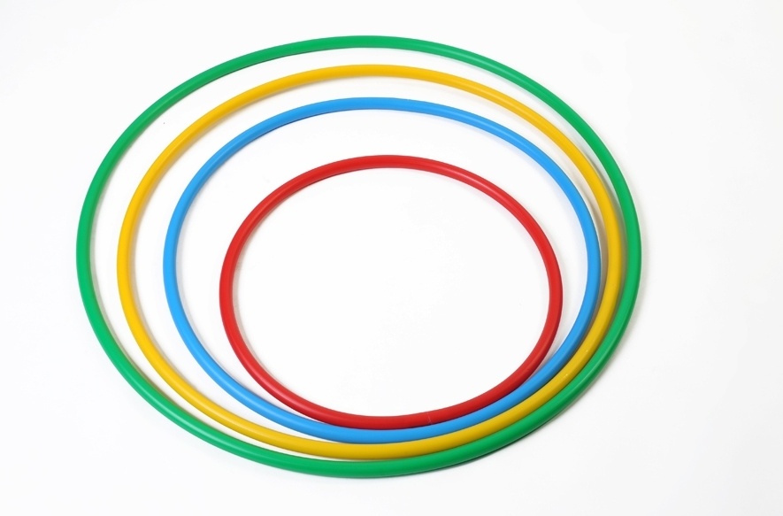 Plastová gymnastická obruč - priemer 85 cm