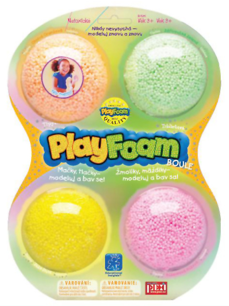 Pěnová modelína Play Foam Boule - třpytivé